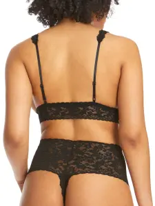 &oh™ Retro Lace Half Cup Bralette(BLACK,XS)
