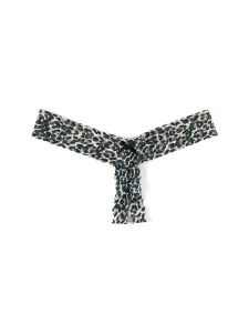 &oh™ Signature Lace® Crotchless Low Rise Thong Classic Leopard