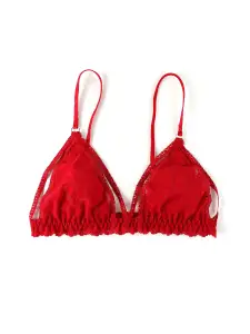 &oh™ Trina Bralette Red(Red,XS)