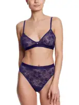 &oh™ Tropical Storm Thong Summer Rain Purple Sale(SUMMER RAIN PURPLE,S)